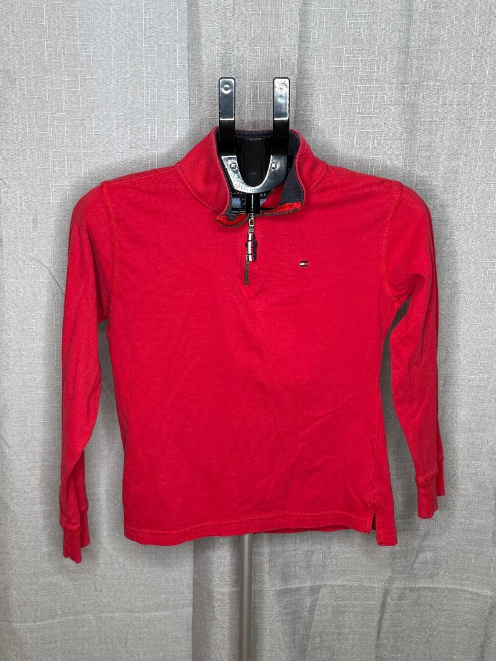 Tommy Hilfiger - Boy's Quarter Zip Sweater - Size M 12/14